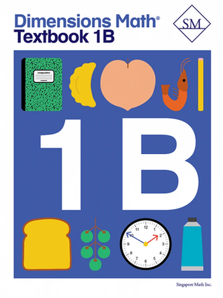 Dimensions Math Textbook 1B cover