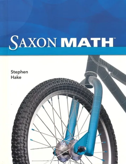 Saxon Math Intermediate 3 textbook cover