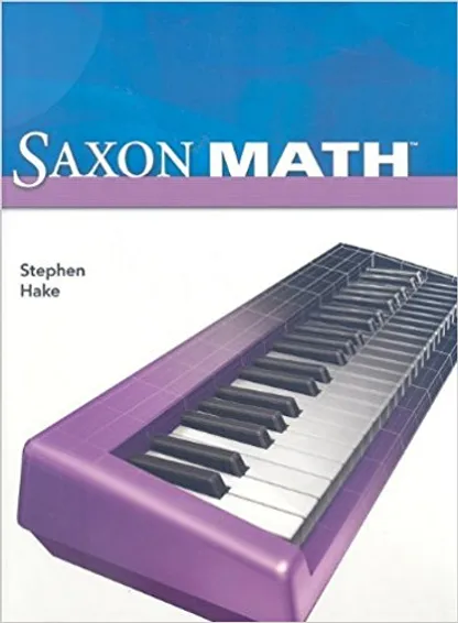 Saxon Math Intermediate 4 textbook cover
