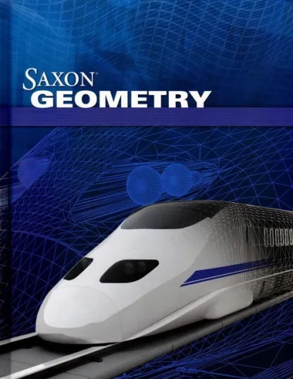 Saxon Geometry textbook cover