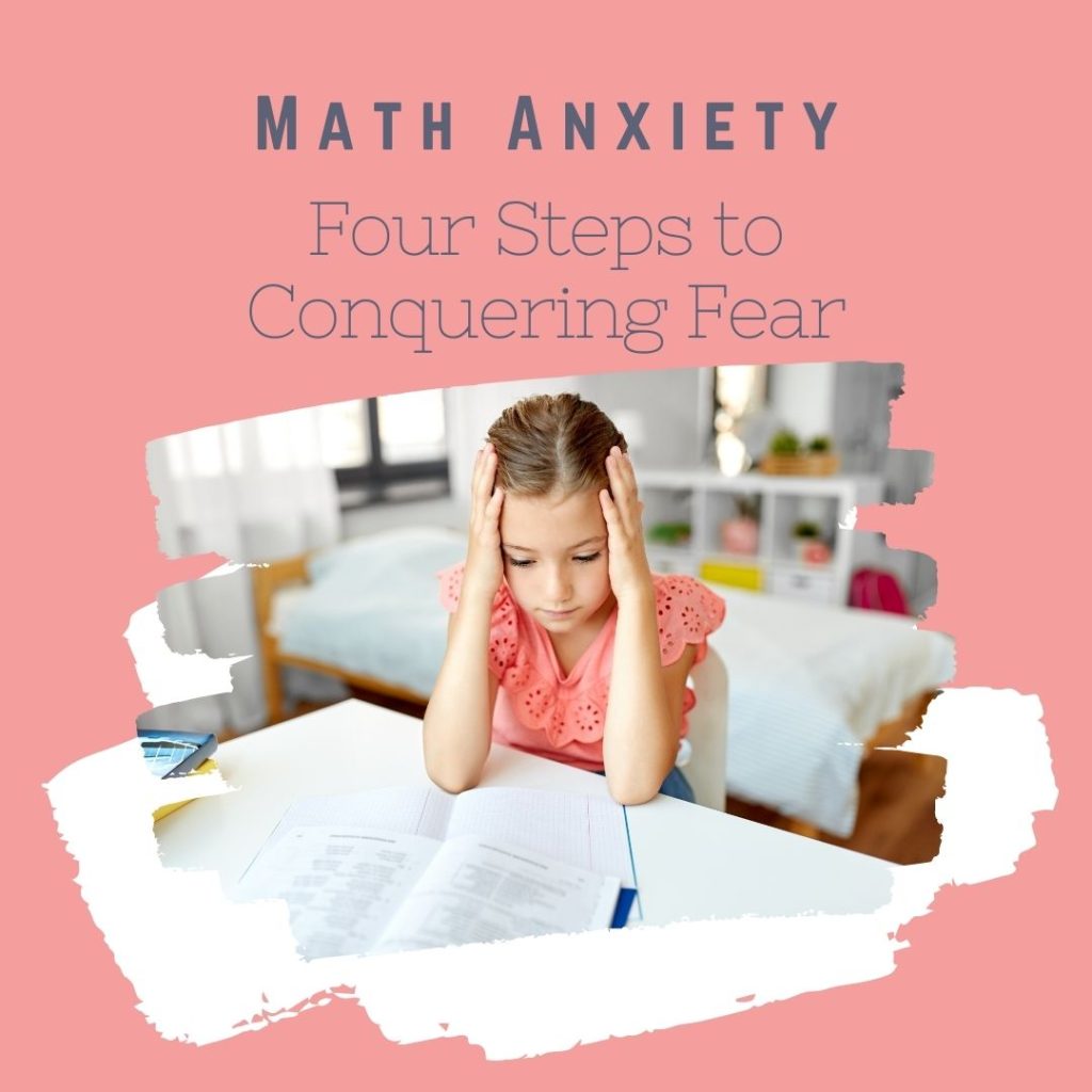 Math Agony Math Anxiety: 4 Steps to Conquering Fear - Nicole the Math Lady