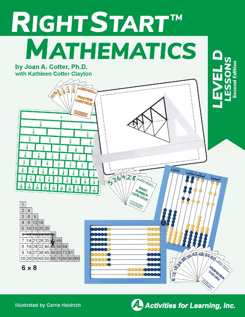 RightStart™ Mathematics Level D cover