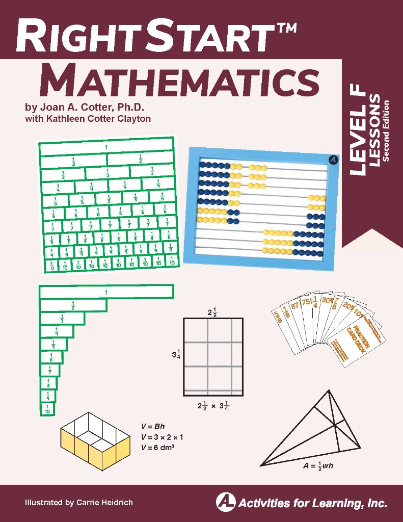RightStart™ Mathematics Level F cover