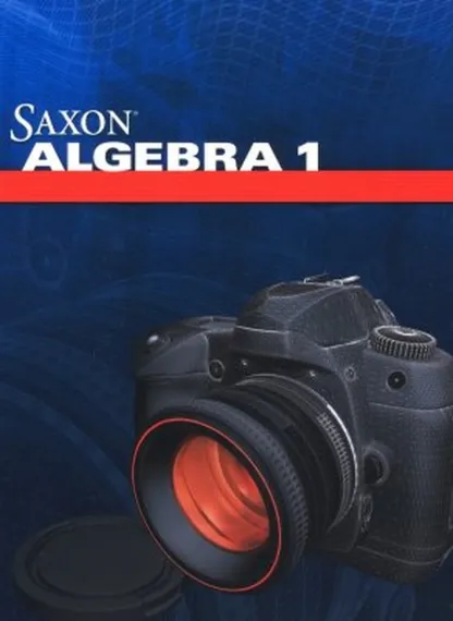 Saxon Algebra 1 (4th Edition) student textbook cover