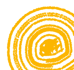 Decorative sun illustration