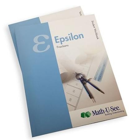 Math-U-See Epsilon Student Workbook and Tests