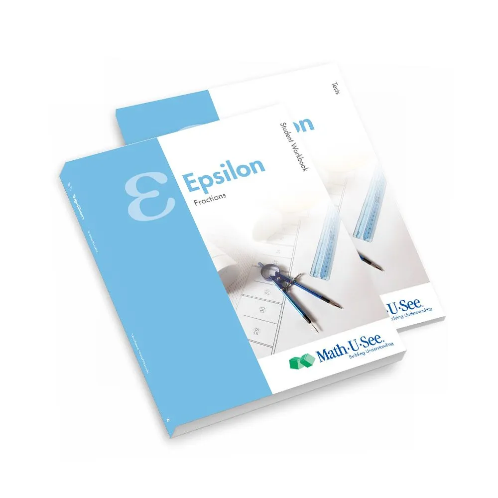 Math-U-See Epsilon Student Workbook