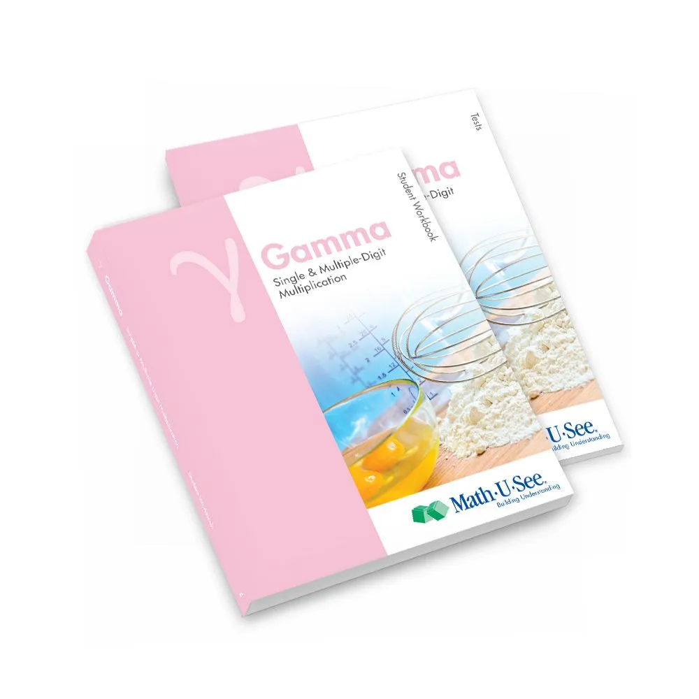 Math-U-See Gamma Student Workbook