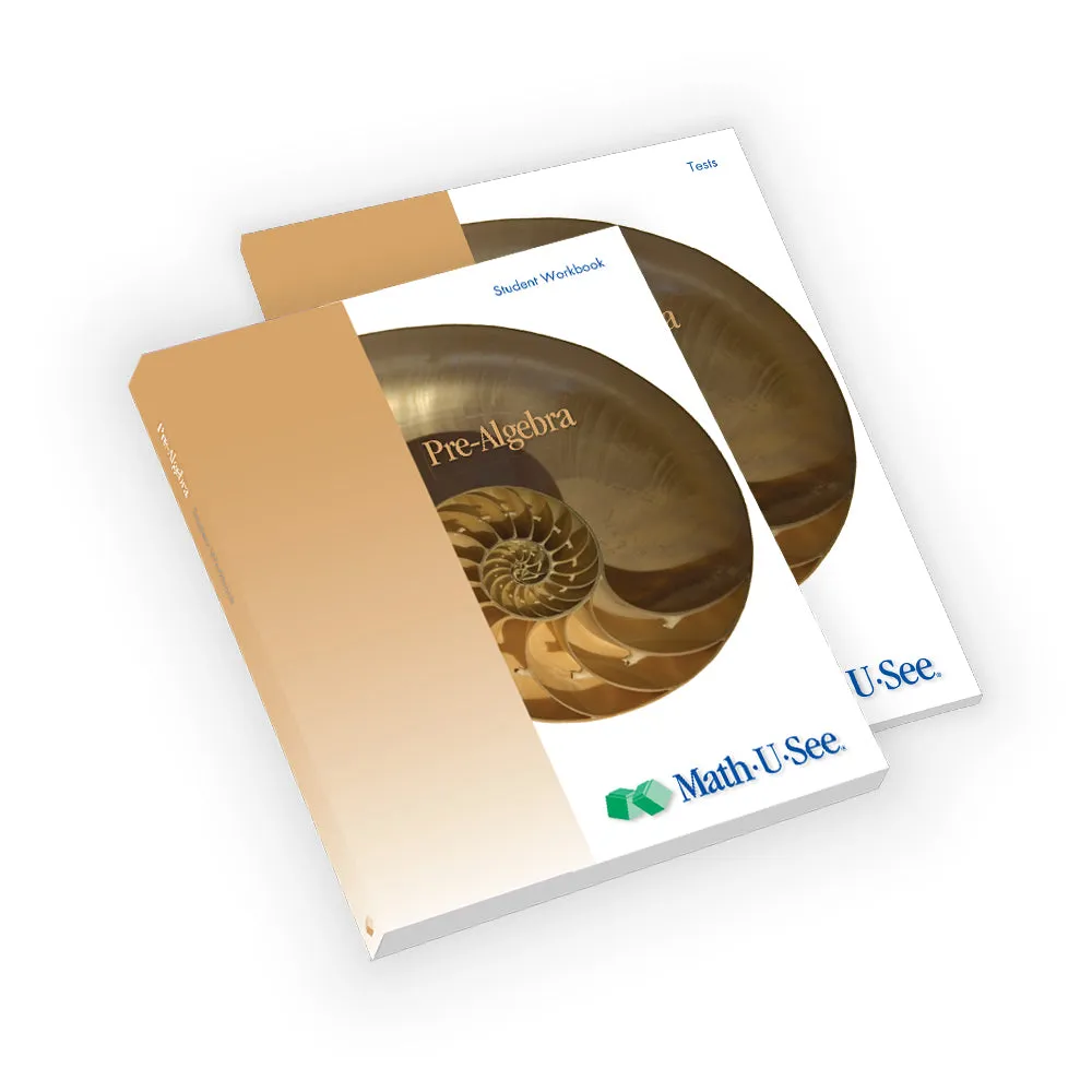 Math-U-See Pre-Algebra Student Workbook