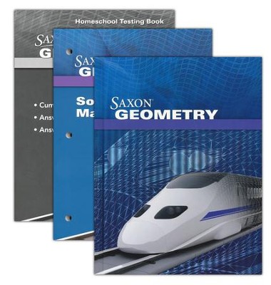 Saxon Math Geometry Homeschool Kit, 1st Edition cover