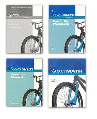 Saxon Math Intermediate 3 Homeschool Kit cover