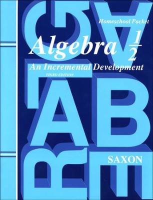 Saxon Algebra 1/2 Answer Key & Test Forms, 3rd Edition cover