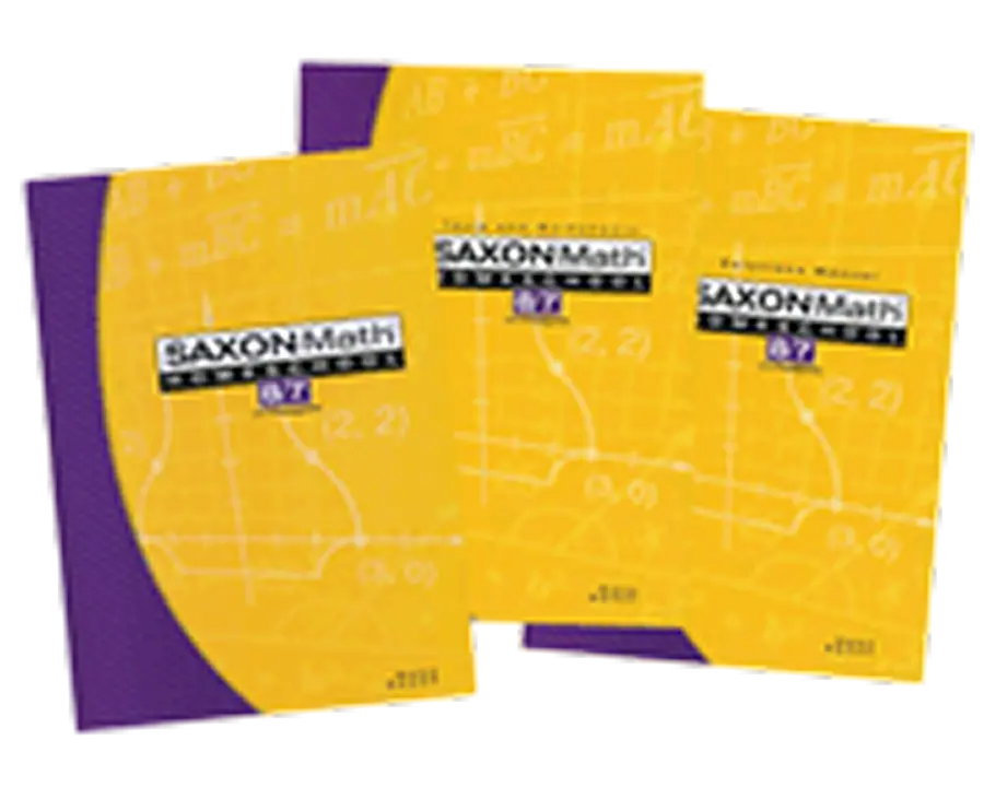 Saxon Math 8/7 Homeschool Kit, 3rd Edition cover