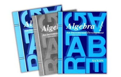 Saxon Algebra 1/2 Homeschool Kit, 3rd Edition cover