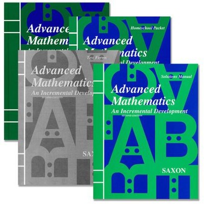 Saxon Math Advanced Math Homeschool Kit, 2nd Edition cover