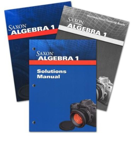 Saxon Algebra 1 Homeschool Kit, 4th Edition cover