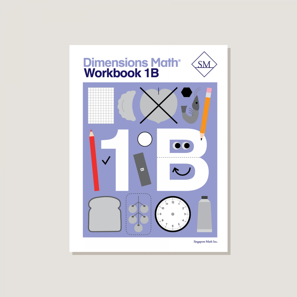 Dimensions Math Workbook 1B cover