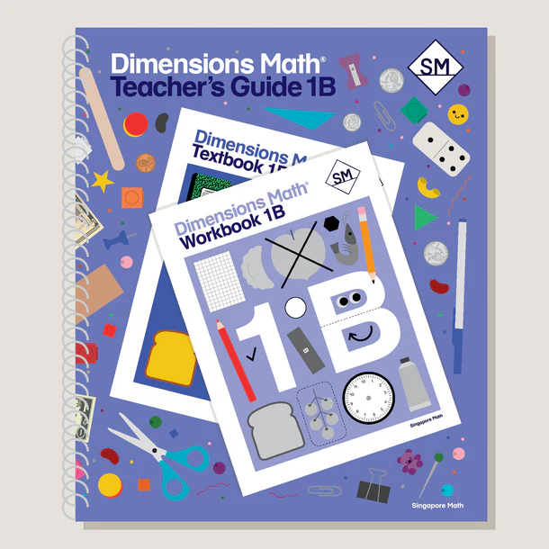 Dimensions Math Teacher's Guide 1B cover