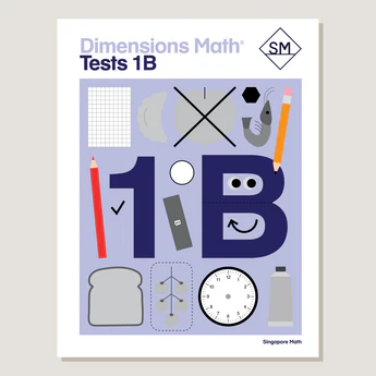 Dimensions Math Tests 1B cover