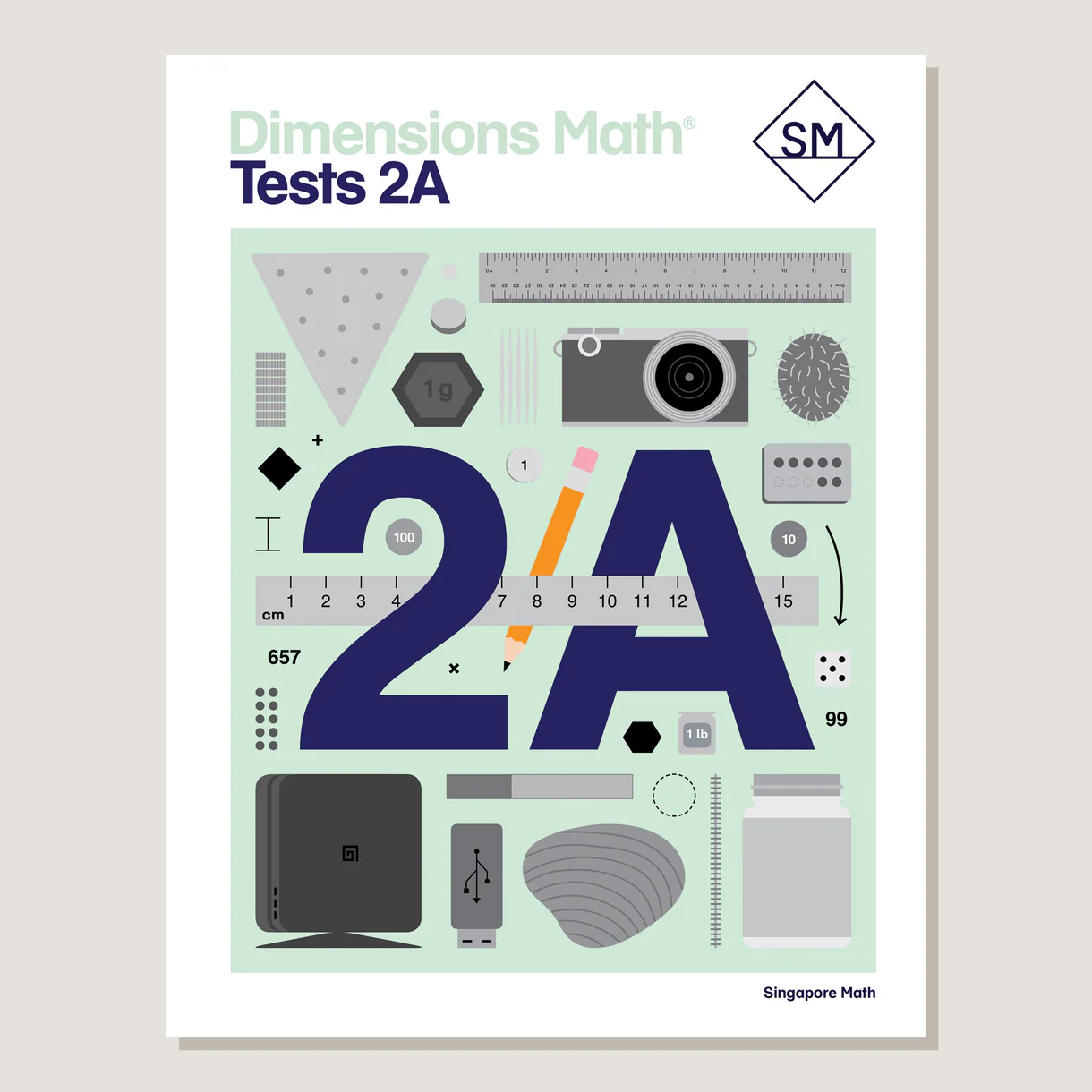 Dimensions Math Tests 2A cover
