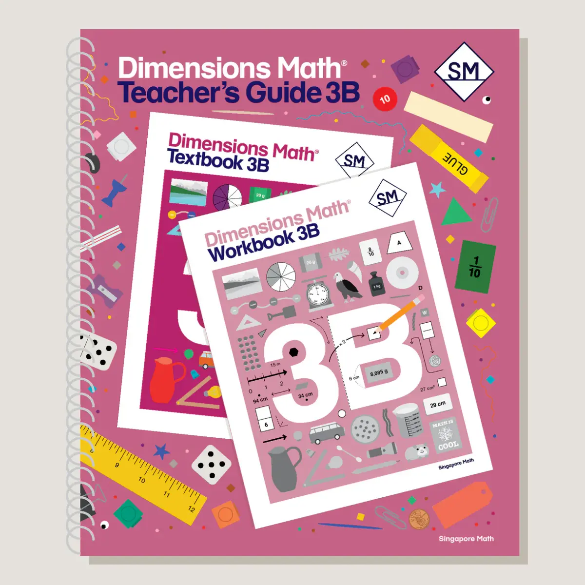 Dimensions Math Teacher's Guide 3B cover