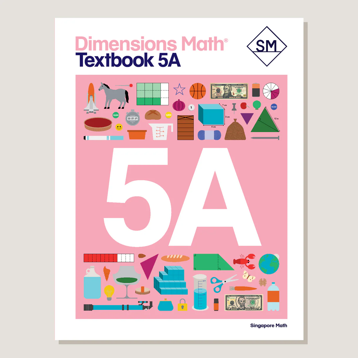 Dimensions Math Textbook 5A cover