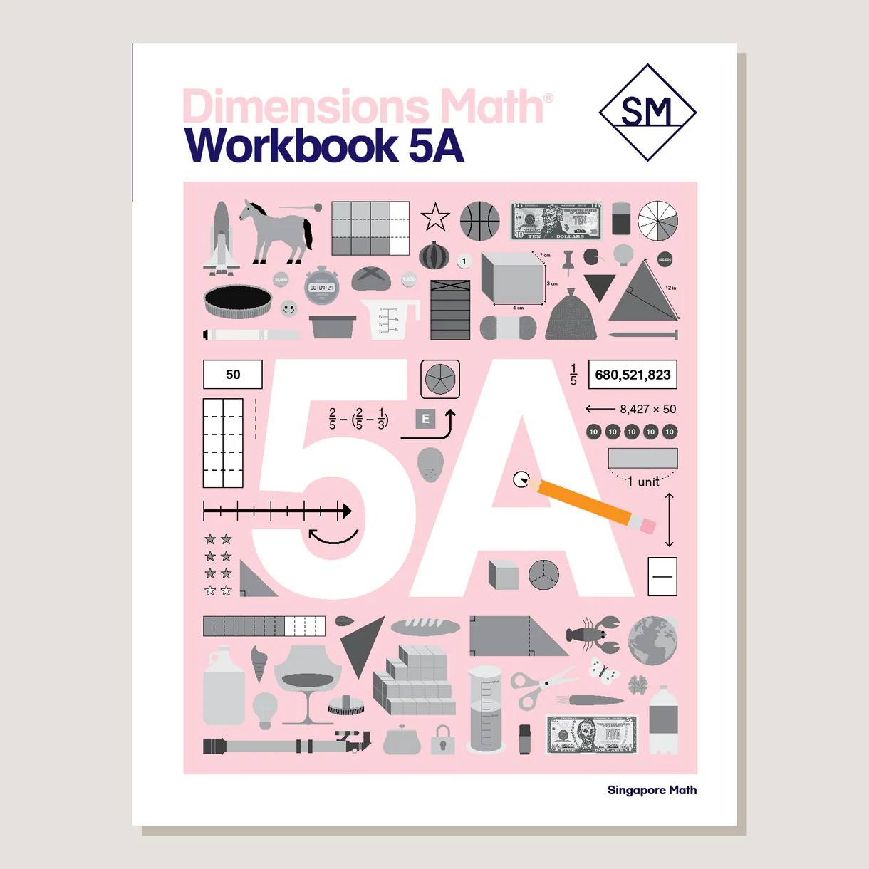 Dimensions Math Workbook 5A cover
