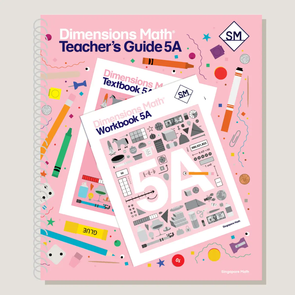 Dimensions Math Teacher's Guide 5A cover