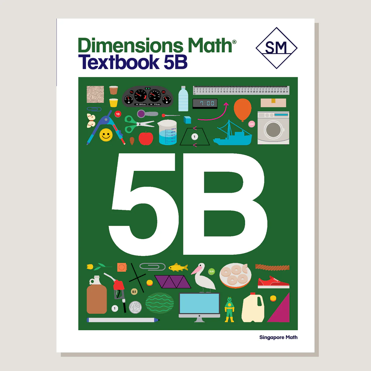 Dimensions Math Textbook 5B cover
