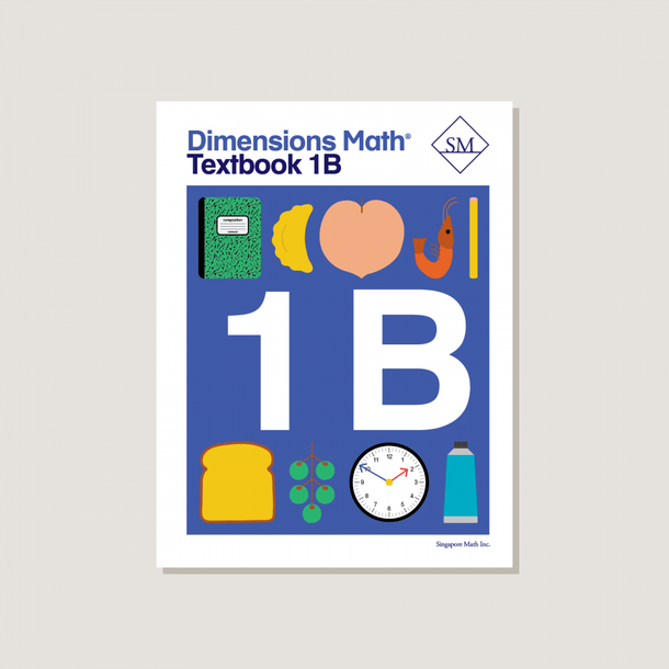 Dimensions Math Textbook 1B cover