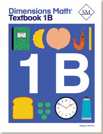 Dimensions Math Textbook 1B cover