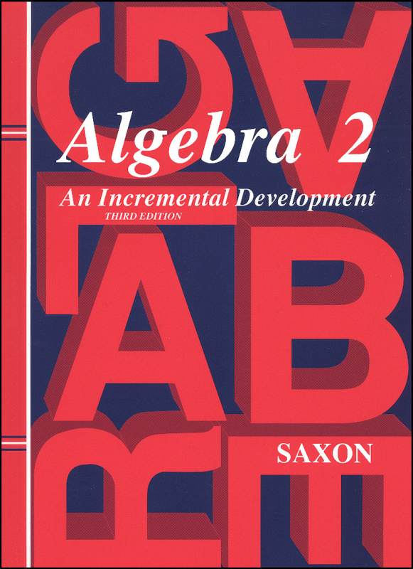 Saxon Math Algebra 2 Textbook